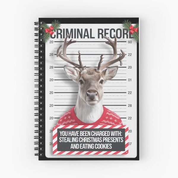 Item preview, A Mugshot Of A Christmas Reindeer designed and sold by Print_Fuse.