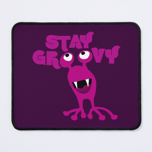 Item preview, stay groovy pink monster designed and sold by kobyakov.