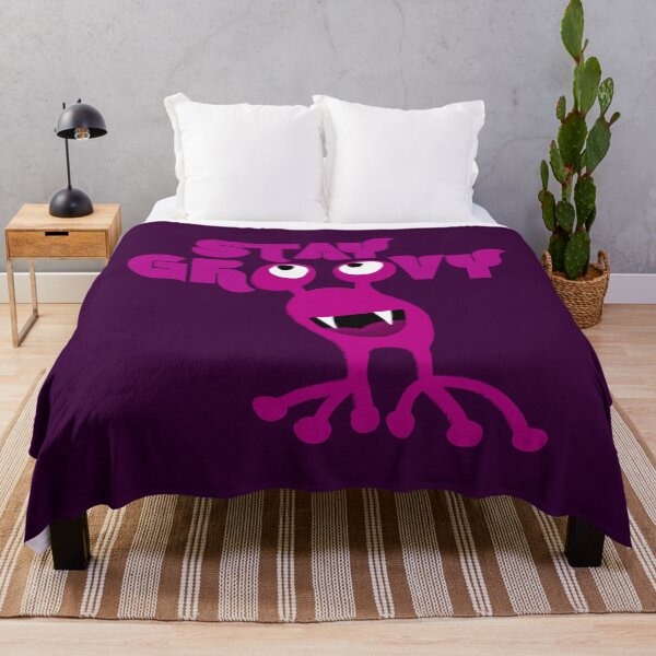 Item preview, stay groovy pink monster designed and sold by kobyakov.