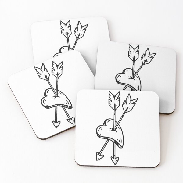 Item preview, Two Arrows One Heart designed and sold by P7illustrations.