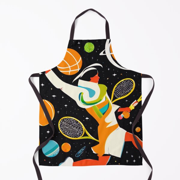 Item preview, Space Tennis Players, a Sporting Rivalry designed and sold by Zofia Sosnecka.
