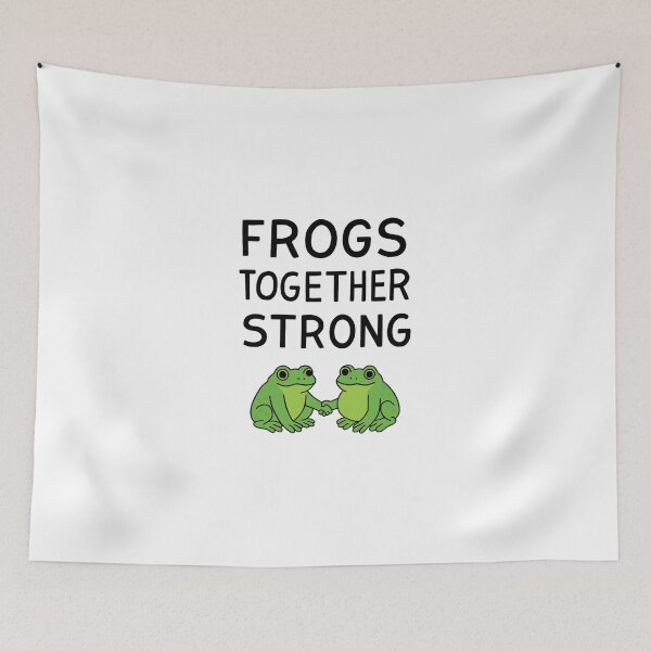 Item preview, Frogs Together Strong designed and sold by loupglouglou.