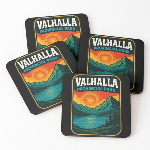 Item preview, Valhalla Provincial Park BC Retro designed and sold by TomFrontierArt.
