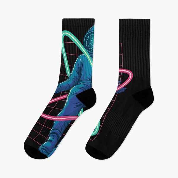 Item preview, Retro Astronaut Vaporwave Meditation – Neon Space Aesthetic Cosmic Chill Desig designed and sold by DrawHandArt.