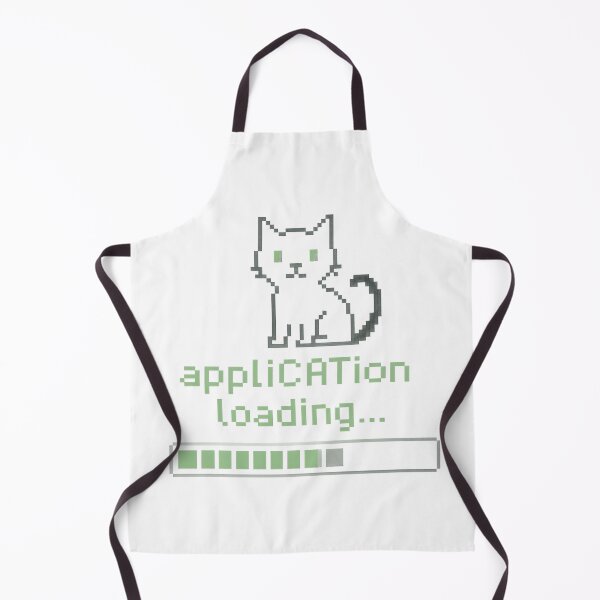 Item preview, appliCATion – Smart Cat Logic | Funny Tech & Pun T-Shirt designed and sold by SVALANART.