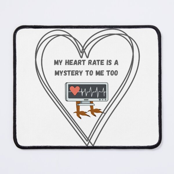 Item preview, POTS Awareness Design about Crazy Changes in Heart Rate designed and sold by DisabledTangles.