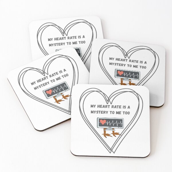 Item preview, POTS Awareness Design about Crazy Changes in Heart Rate designed and sold by DisabledTangles.