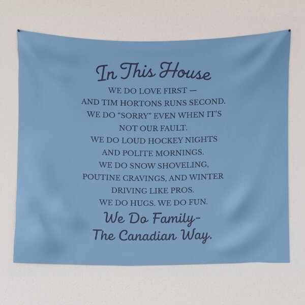 Item preview, In This House Canadian Family  designed and sold by HowToCanadian.