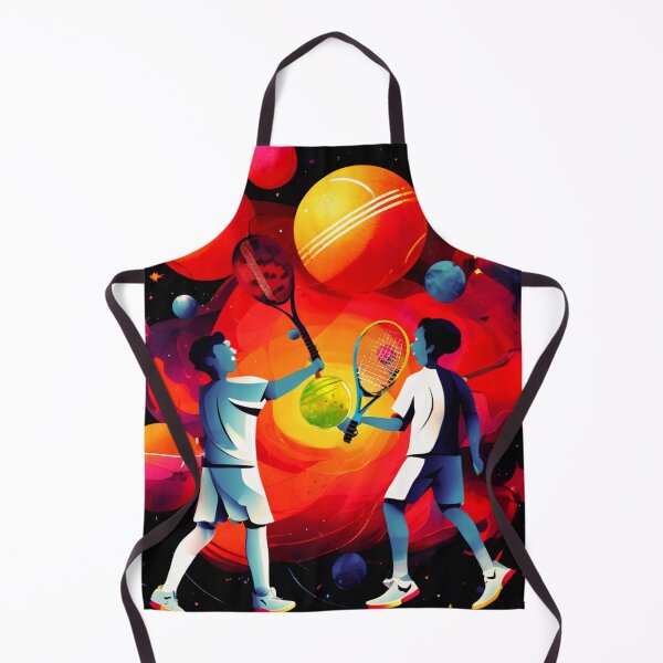 Item preview, Space Tennis Players, a Sporting Rivalry designed and sold by Zofia Sosnecka.