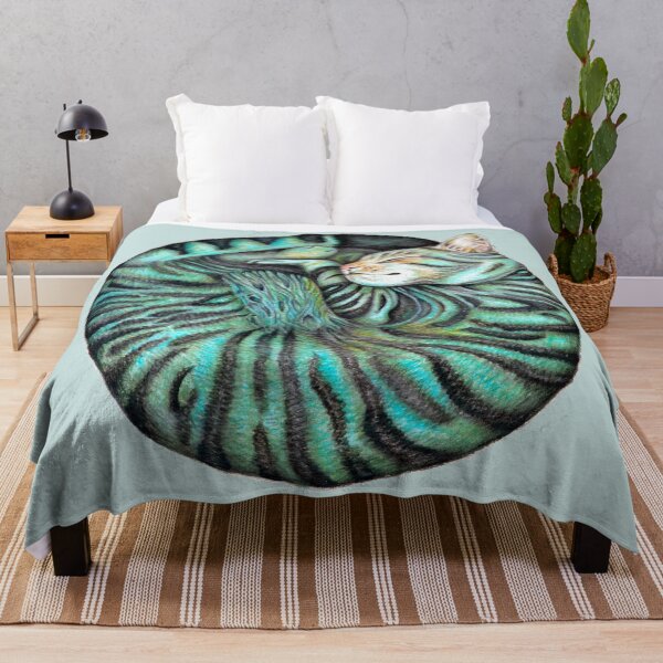 Item preview, Curled Sleeping Tabby Cat designed and sold by Christina Plumb.