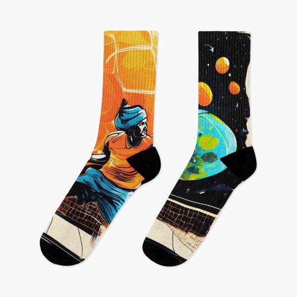 Item preview, Space Tennis Players, a Sporting Rivalry designed and sold by Zofia Sosnecka.