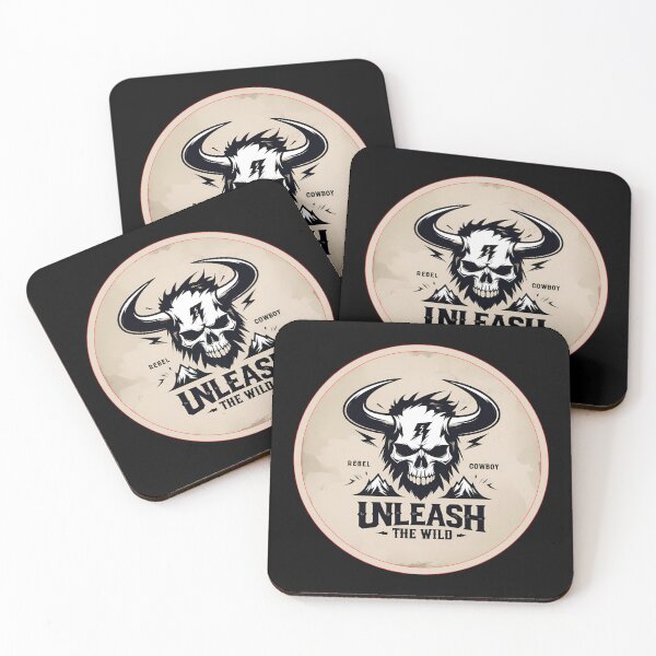 Item preview, Unleash the wild, Rebel Cowboy designed and sold by RisingWolfStudio.
