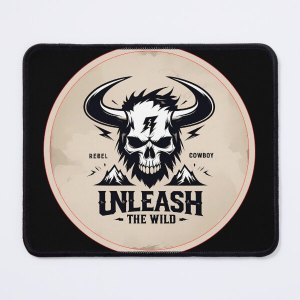 Item preview, Unleash the wild, Rebel Cowboy designed and sold by RisingWolfStudio.