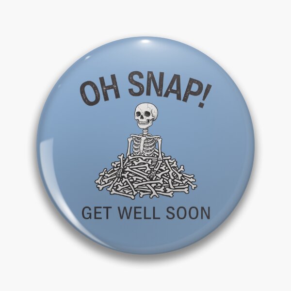 Item preview, Oh Snap Get Well Soon  designed and sold by HowToCanadian.
