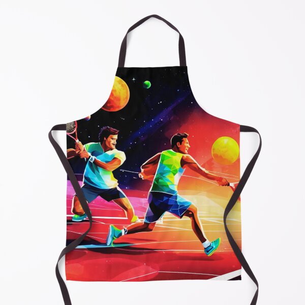 Item preview, Space Tennis Players, a Sporting Rivalry designed and sold by Zofia Sosnecka.