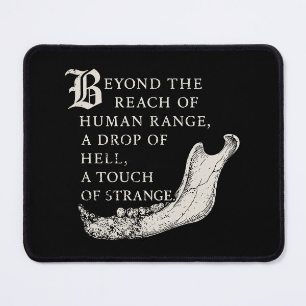 Item preview, Beyond the Reach of Human Range – The Gunslinger Quote (Dark Tower Series) designed and sold by TheDisloyalists.