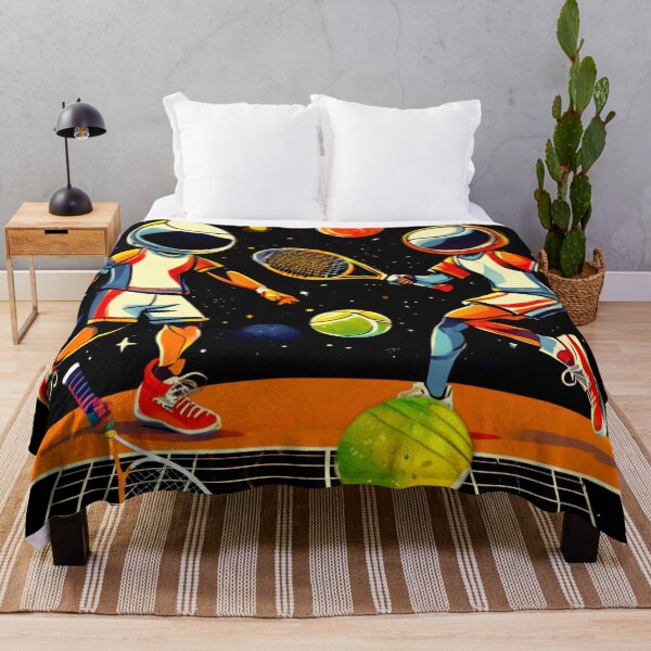 Item preview, Space Tennis Players, a Sporting Rivalry designed and sold by Zofia Sosnecka.