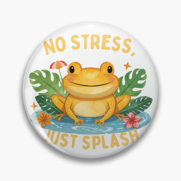 Item preview, No Stress, Just Splash designed and sold by ColombiaWild.