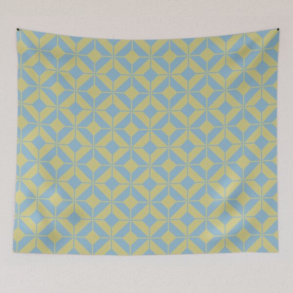 Item preview, Japanese Pattern of Shippō and Hishigata 2 – Harmony and Prosperity designed and sold by ideakokodesign.
