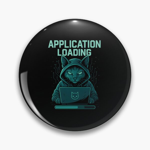 Artikelvorschau, appliCATion – Lustiges Programmierer Katzen T-Shirt | Coding Cat Edition entworfen und verkauft von SVALANART.