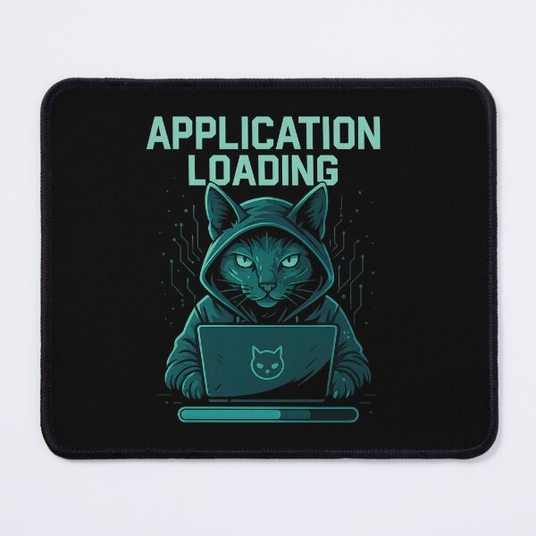 Artikelvorschau, appliCATion – Lustiges Programmierer Katzen T-Shirt | Coding Cat Edition entworfen und verkauft von SVALANART.