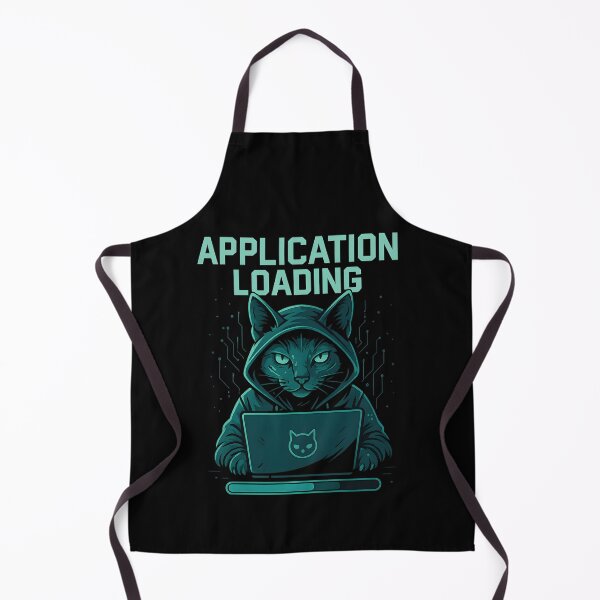 Artikelvorschau, appliCATion – Lustiges Programmierer Katzen T-Shirt | Coding Cat Edition entworfen und verkauft von SVALANART.