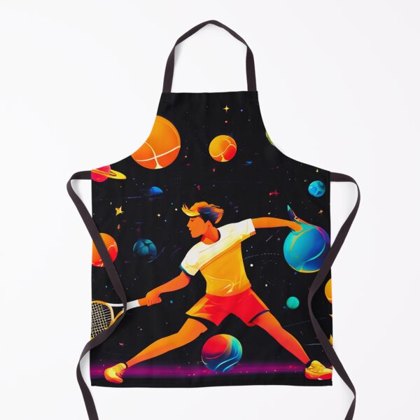 Item preview, Space Tennis Players, a Sporting Rivalry designed and sold by Zofia Sosnecka.