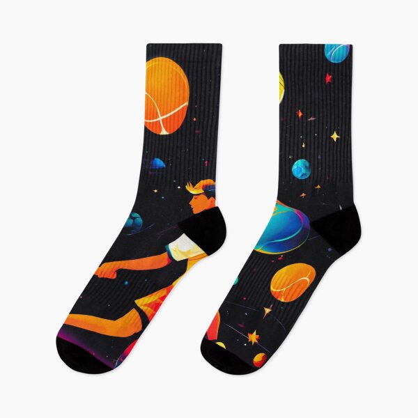 Item preview, Space Tennis Players, a Sporting Rivalry designed and sold by Zofia Sosnecka.