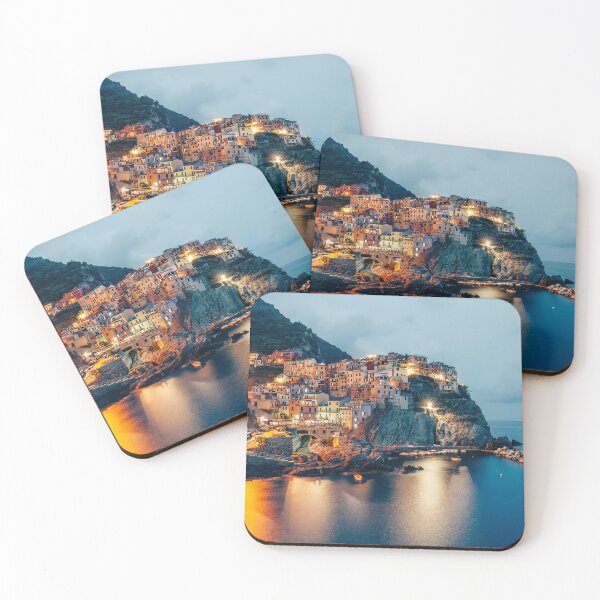 Item preview, Manarola Village at Night designed and sold by Aptine.