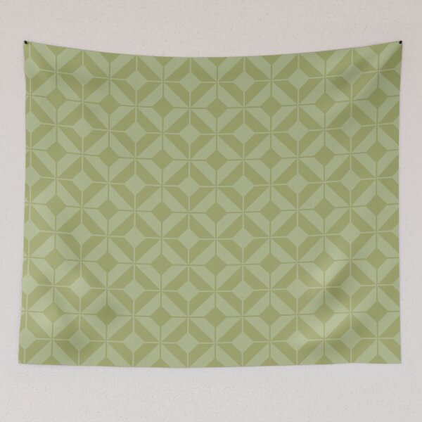 Item preview, Japanese Pattern of Shippō and Hishigata 3 – Harmony and Prosperity designed and sold by ideakokodesign.