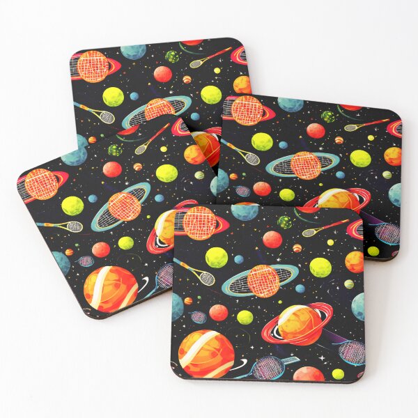 Item preview, Space Tennis Players, a Sporting Rivalry designed and sold by Zofia Sosnecka.