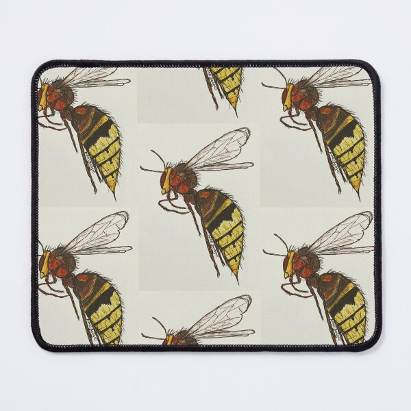Item preview, Wasp in flight designed and sold by Thoughtfulbugs.