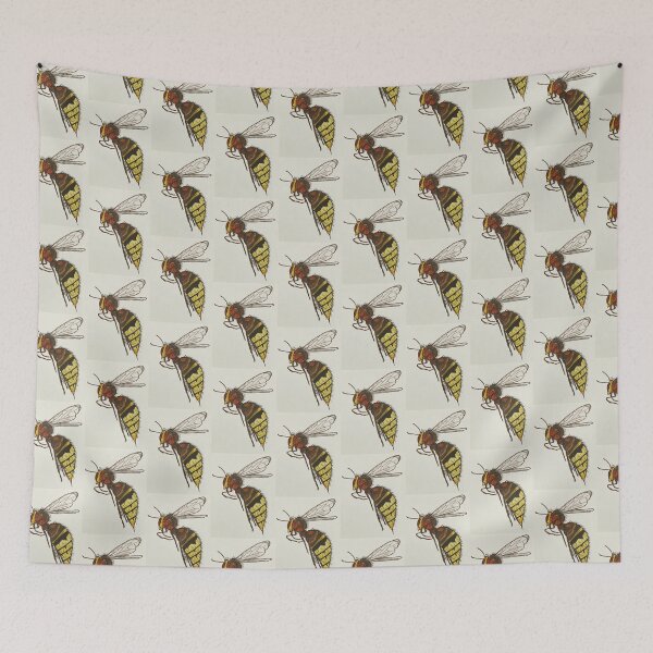 Item preview, Wasp in flight designed and sold by Thoughtfulbugs.