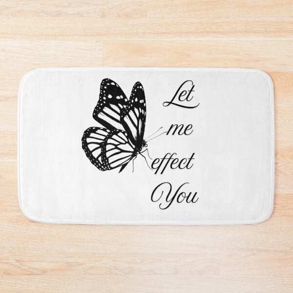 Item preview, Black and White Butterfly Minimalist Design designed and sold by Panoramax.