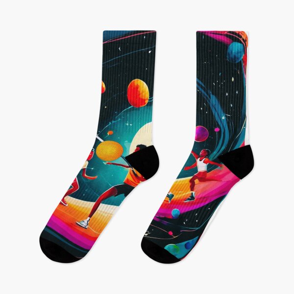 Item preview, Space Tennis Players, a Sporting Rivalry designed and sold by Zofia Sosnecka.