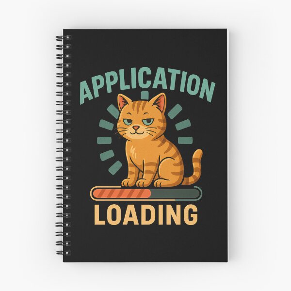 Item preview, appliCATion – Funny Cat & Tech T-Shirt | Geek Humor for Programmers & Cat Lovers designed and sold by SVALANART.