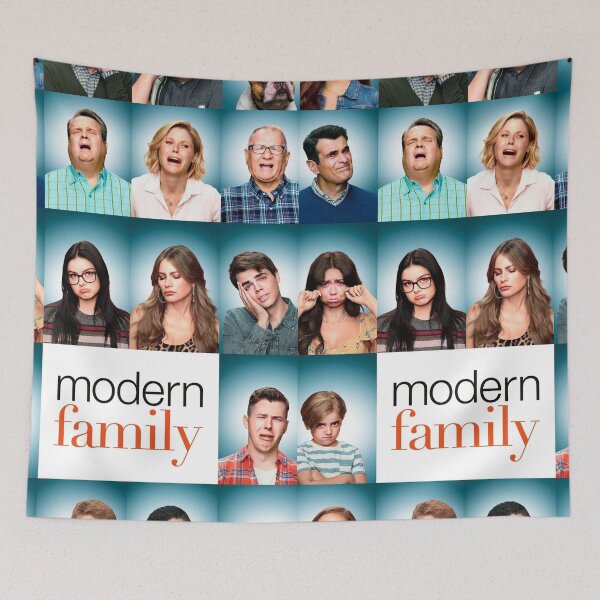 Item preview, Modern family funny poster claire dunphy halei dunphy phil dunphy haley dunphy claire dunphy cameron tucker gloria pritchett tv show series sitcom  designed and sold by My Favorite Store.
