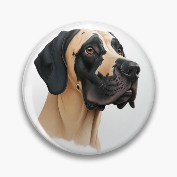 Item preview, Great Dane dog portrait designed and sold by adey68.