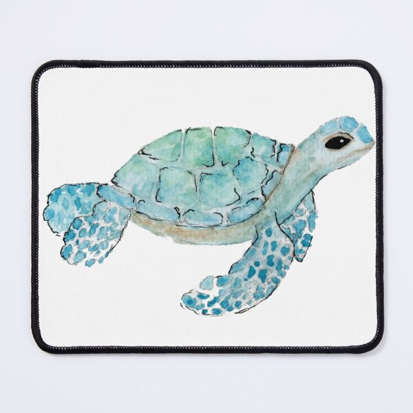 Item preview, Watercolour turtle designed and sold by Eleanor987.