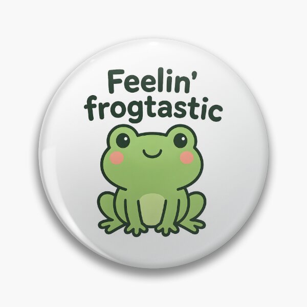 Item preview, Feelin' Frogtastic designed and sold by CraterCat.