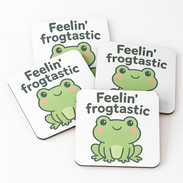 Item preview, Feelin' Frogtastic designed and sold by CraterCat.