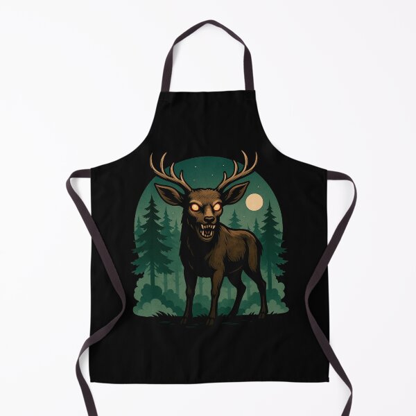 Item preview, Not Deer Cryptid – Moonlit Forest Horror Design designed and sold by Altered Array, LLC.