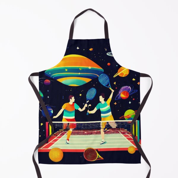 Item preview, Space Tennis Players, a Sporting Rivalry designed and sold by Zofia Sosnecka.