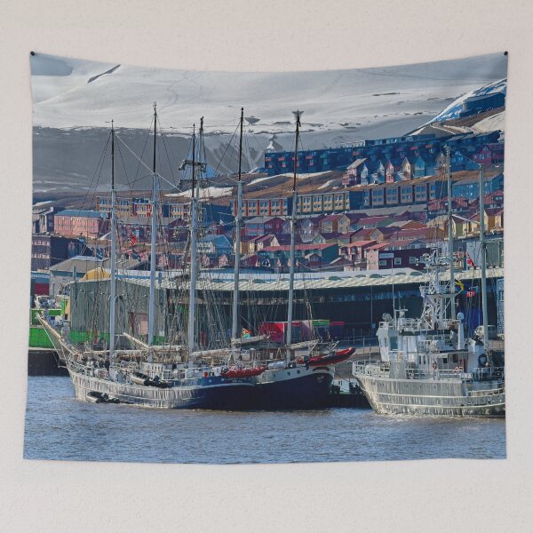 Item preview, Longyearbyen Town, Spitsbergen Island, Svalbard, Arctic Norway designed and sold by Martyn R Arnold Fine Art Nature & Landscape Photography.