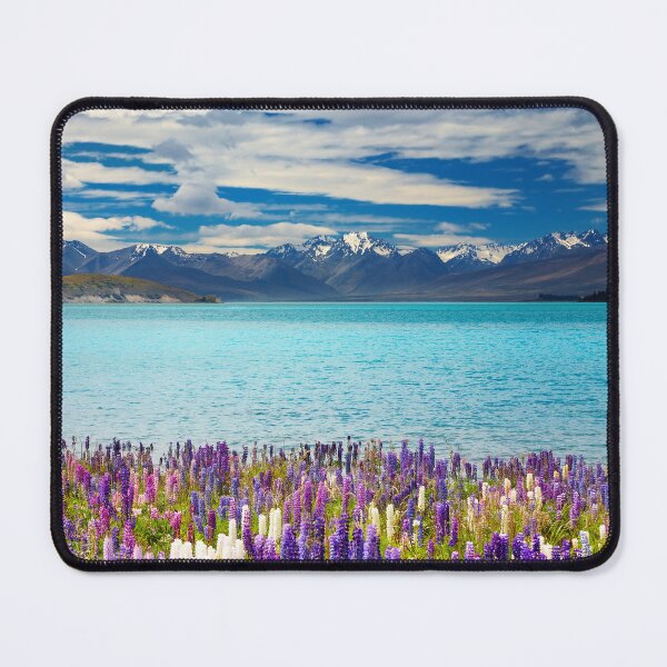 Item preview, Landscape With Lupin Flowers designed and sold by Aptine.
