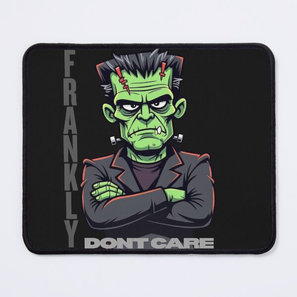 Item preview, Frankly, I Don't Care Unisex Tee - Halloween Funny Frankenstein Shirt designed and sold by Limited Edition Threads.