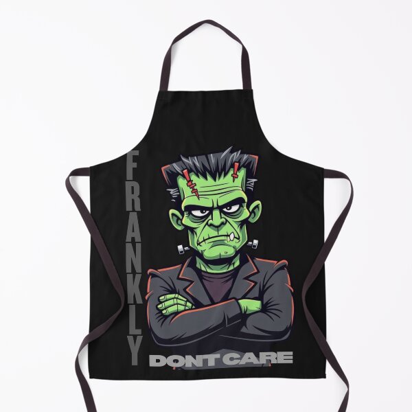 Item preview, Frankly, I Don't Care Unisex Tee - Halloween Funny Frankenstein Shirt designed and sold by Limited Edition Threads.