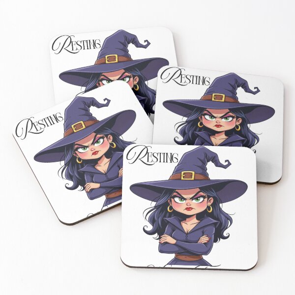 Item preview, Resting Witch Face Funny Halloween Shirt | Sarcastic Witchy Tee  designed and sold by Limited Edition Threads.