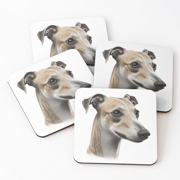 Item preview, Stylish Greyhound dog portrait designed and sold by adey68.