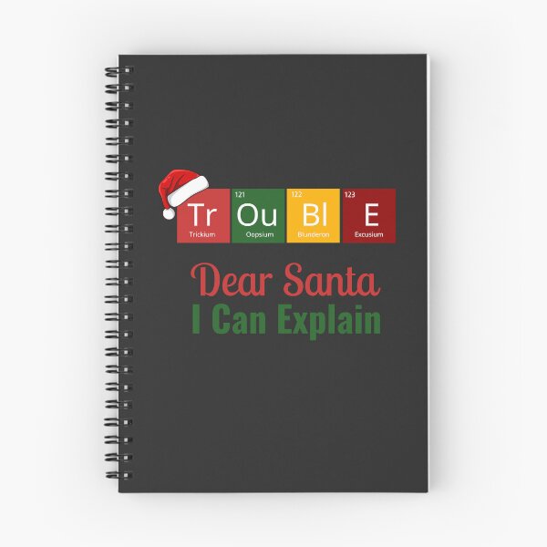 Item preview, Dear Santa I Can Explain – Funny Christmas Periodic Table Science Design for Holiday Apparel & Gifts designed and sold by SkyTastic.